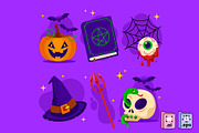 Spooky Halloween Decor Elements, an Object Graphic by MISS CHATZ (Thumbnail 2 of 3)