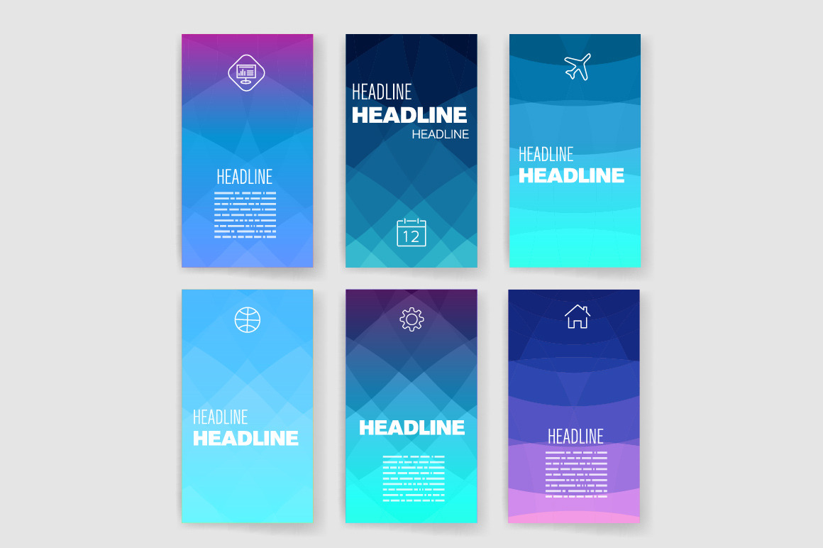 Templates. App and Infographic., a Templates & Theme by DikayaMiau