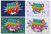 Back To School Sale Bundle, a Decorative Illustration by VectorStory (Thumbnail 2 of 2)