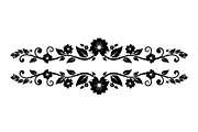 Floral Ornament Silhouette Bundle, an Illustration by BIPLOB EXPERT (Thumbnail 33 of 51)