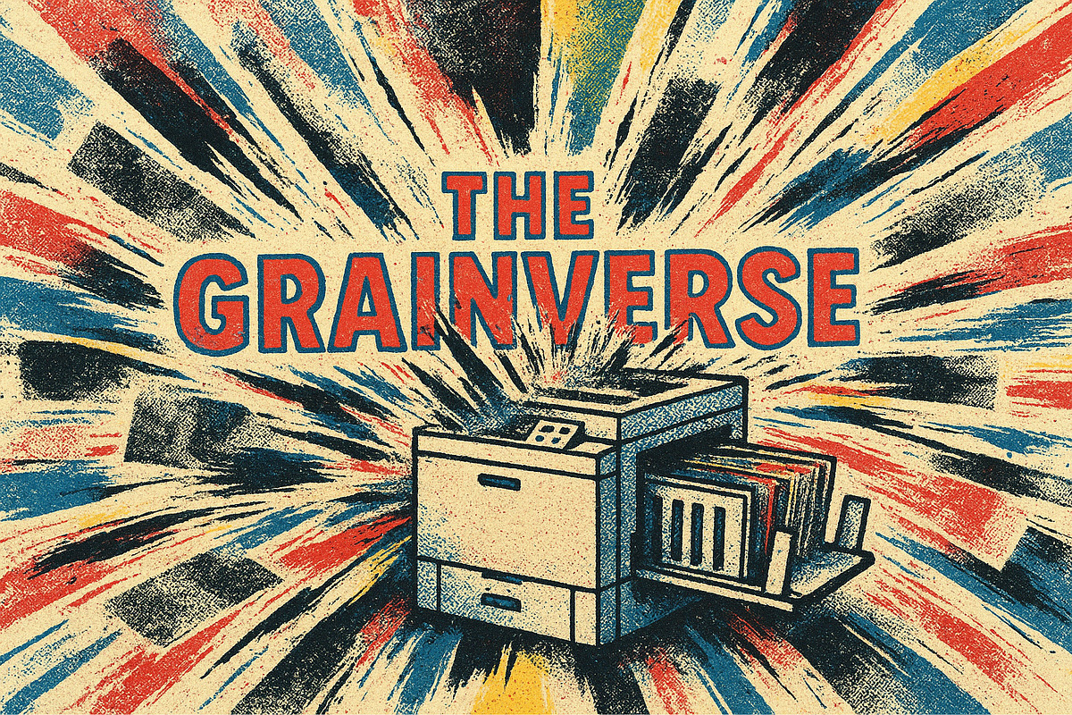 The Grainverse – Risograph Texture, a Texture Graphic by Jacober Design (Photo 1 of 15)