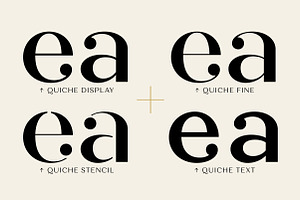 Quiche Font Family