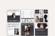 Salon Instagram Templates, a Social Media Template by Kseniia_Design (Thumbnail 8 of 9)