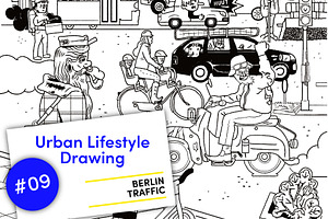 Urban Lifestyle Drawing No.09