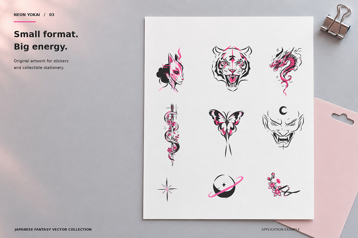 NEON YOKAI, a Decorative Illustration by Anastasy_helter (Photo 2 of 18)