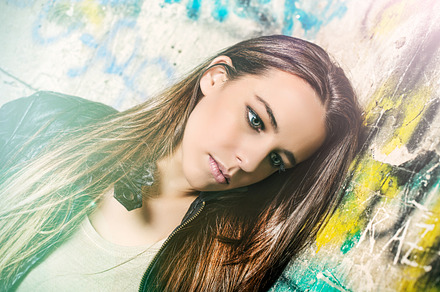 Beautiful girl stock photo containing adult and attractive