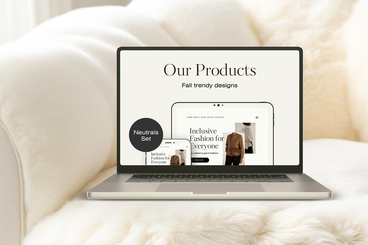 Canva Macbook Mockup Template, a Device Mockup by Creatif Foundry (Photo 6 of 9)