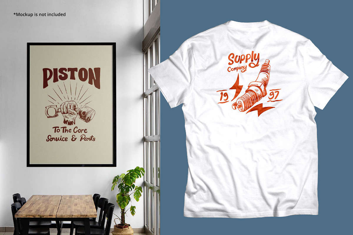 Hand Drawn Garage Illustration Pack, an Object Illustration by Pokal Studio (Photo 6 of 6)