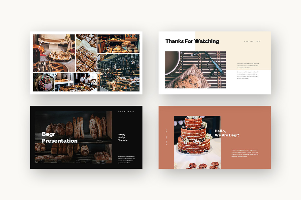 Begr : Patisserie Biz Powerpoint, a Presentation Template by Punkl Camp (Photo 9 of 16)