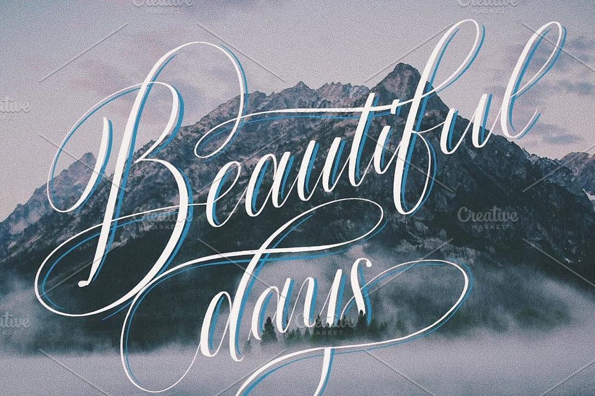 Procreate Lettering Kit—4 Brushes, a Brush Add-On by The Scratchy Nib (Photo 12 of 16)