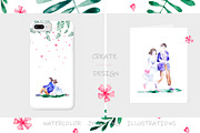 Love Collection, a Decorative Illustration by Knysh Ksenya (Thumbnail 5 of 20)