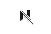 Minimal Initial N Letter Logo Modern, a Branding & Logo Template by Maylianaw28 (Thumbnail 2 of 2)