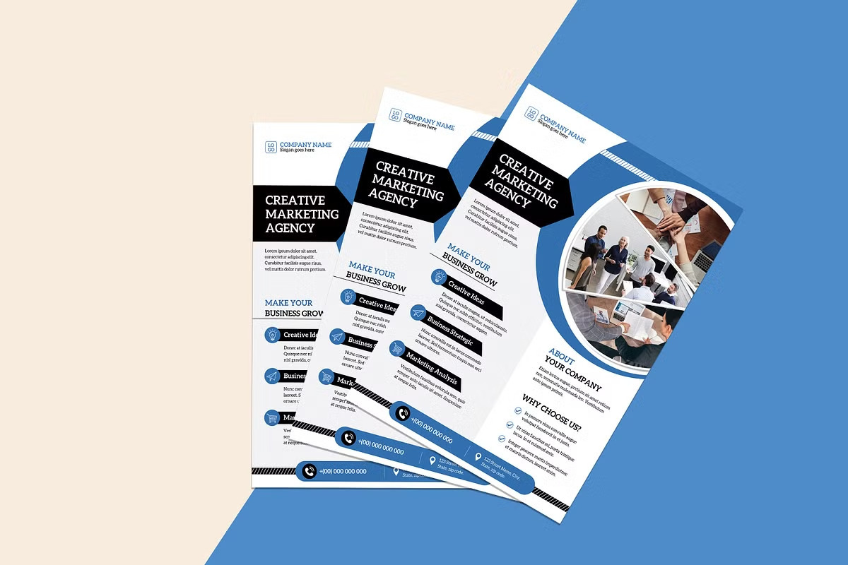 Corporate Flyer Template, a Flyer Template by Template Shop (Photo 3 of 4)