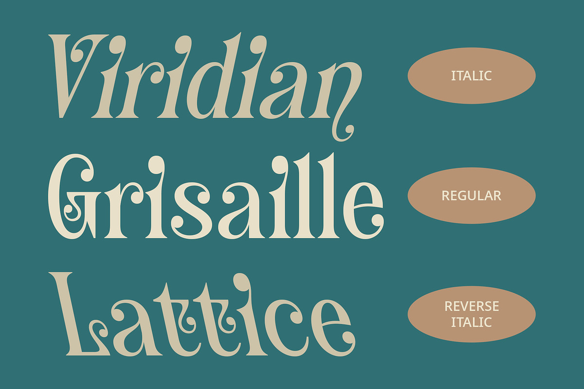 CS Aquary – Fantasy Font, a Serif Font by Craft Supply Co. (Photo 2 of 8)