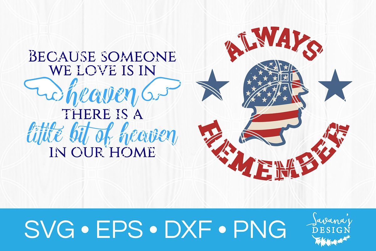 Veterans Day SVG Bundle Memorial Day, an Illustration by SavanasDesign (Photo 6 of 7)