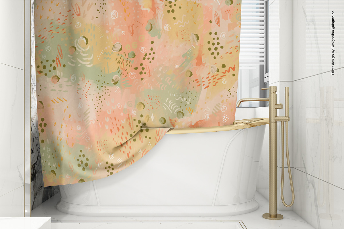 LINE ART Abstract Scribbles Patterns, a Pattern Graphic by Designnina Shop (Photo 10 of 11)