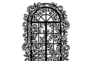 50 Floral French Window Ornament, a Decorative Illustration by Amazin_art (Thumbnail 10 of 24)