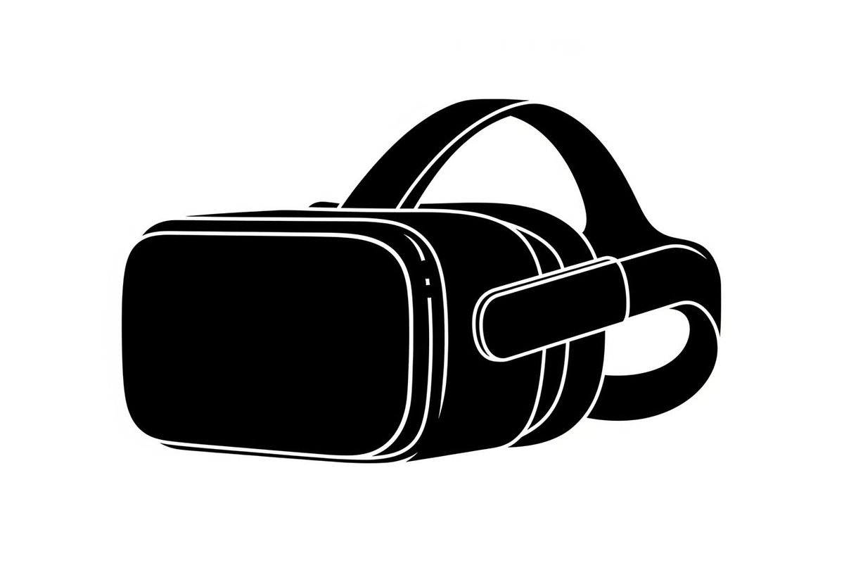 50 VR Goggles Headset Silhouette, an Illustration by yasushie (Photo 29 of 51)