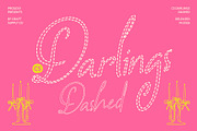 CS Darlings Dashed, a Script Font by Craft Supply Co. (Thumbnail 1 of 8)