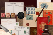 WRITTEN AFFAIR Collage Pack, an Object Graphic by Desert Poetic (Thumbnail 4 of 19)