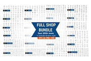 Ultimate bundle Icon set – 2,000+, an Outline Icon by Icons (Thumbnail 1 of 9)