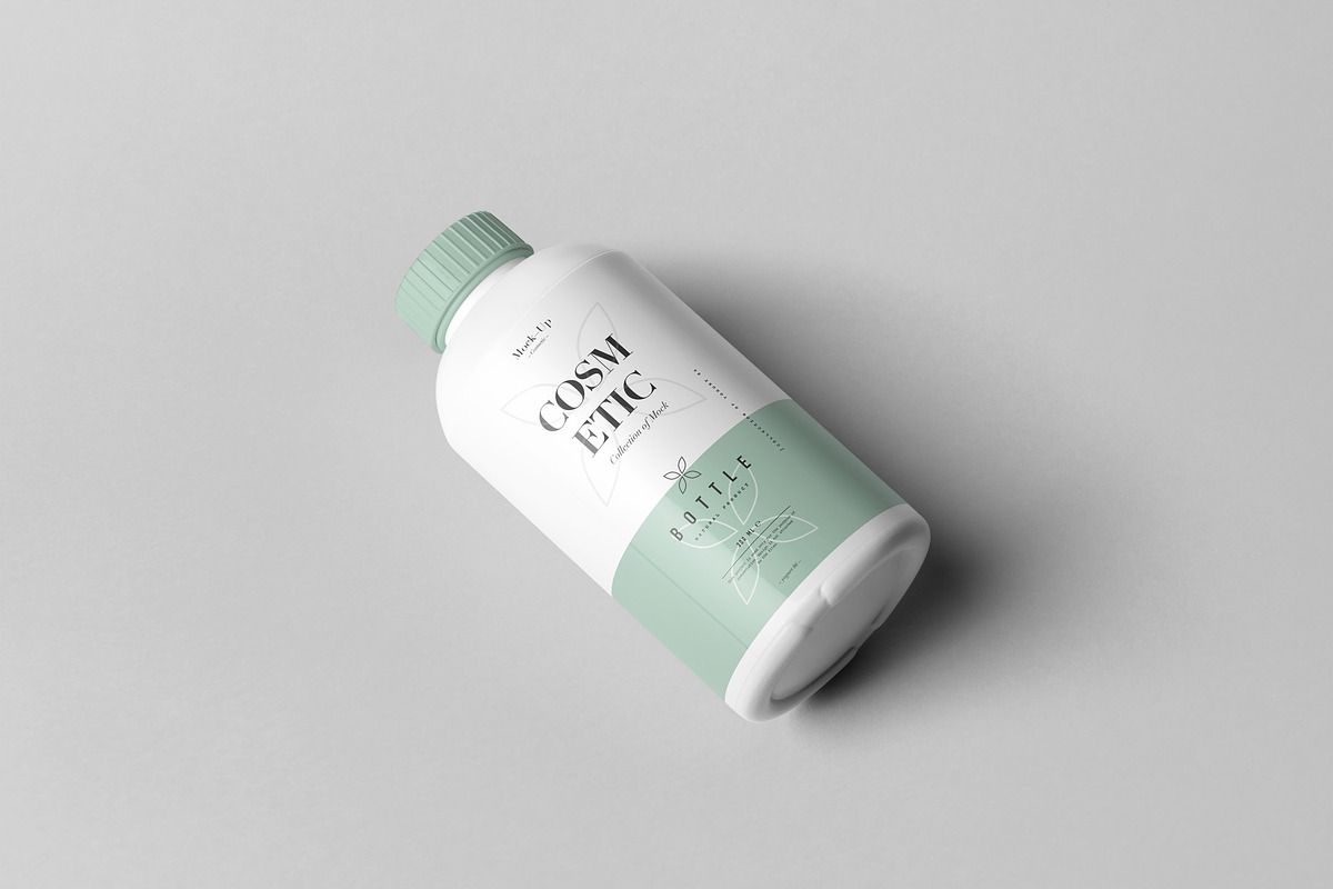 Cosmetic Bottle Mock-up 4, a Packaging Mockup by Yogurt86 (Photo 7 of 13)