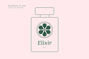 Minimalist Botanical Logos, an Object Graphic by Léo Alexandre (Thumbnail 10 of 11)