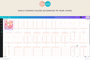 Weekly Meal Planner Printable PDF