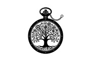 Steampunk Tree of Life Symbol Bundle, an Illustration by yasushie (Thumbnail 18 of 31)
