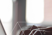 Hexagonal Masks, a Mask Mockup by VectorShop (Thumbnail 5 of 68)