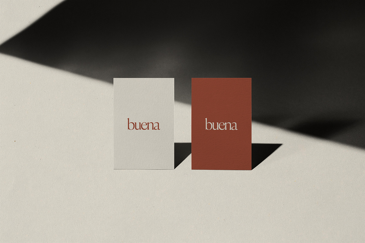 Buena 01 Business Card Mockup, a Templates & Theme by StudioModra (Photo 2 of 5)