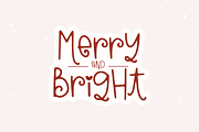 Christmas Kisses | Fun Holiday Font, a Font by KA Designs (Thumbnail 3 of 10)