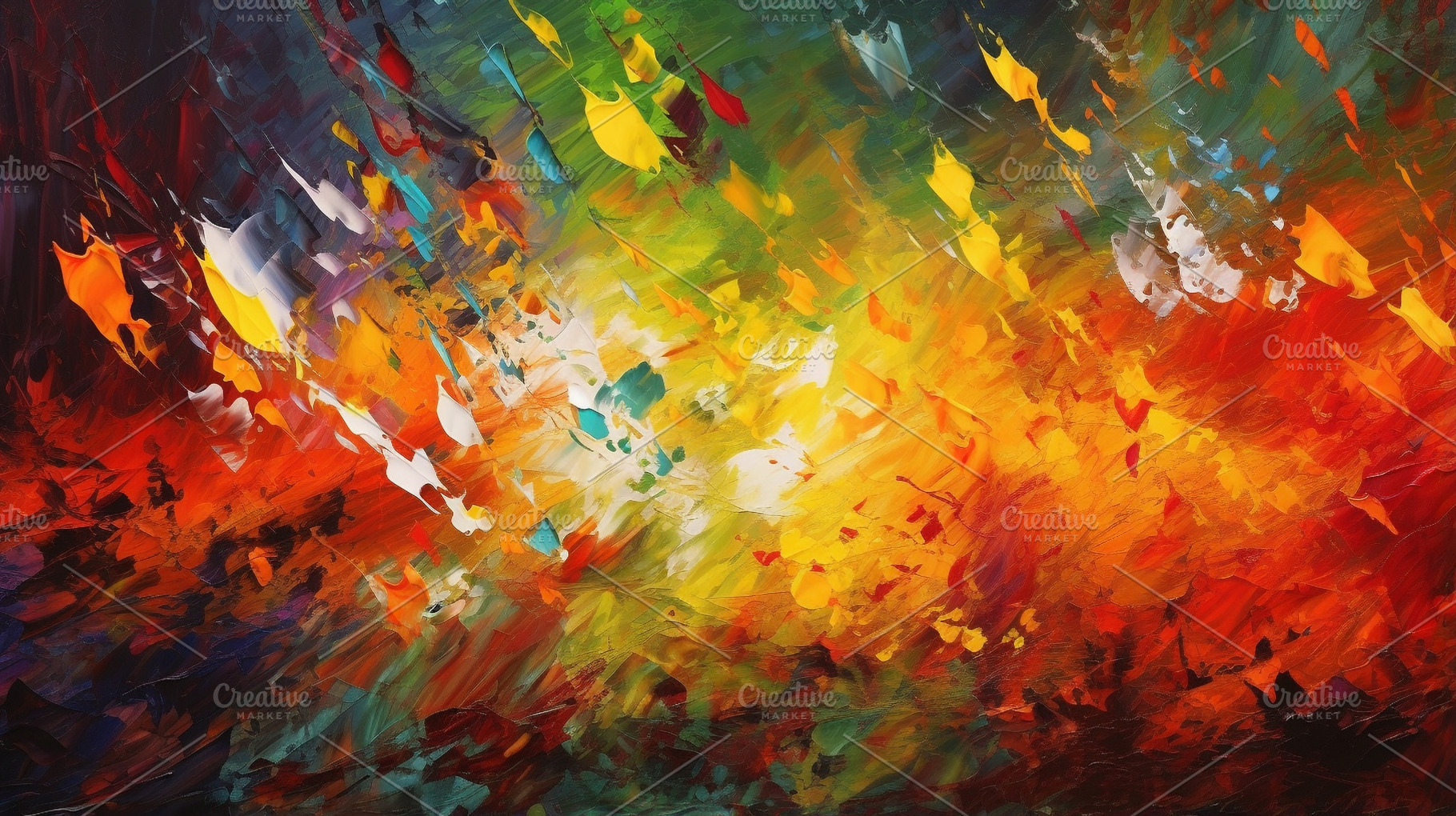 Abstract Colorful Oil Background, an Abstract Photo by Church Resources Depot