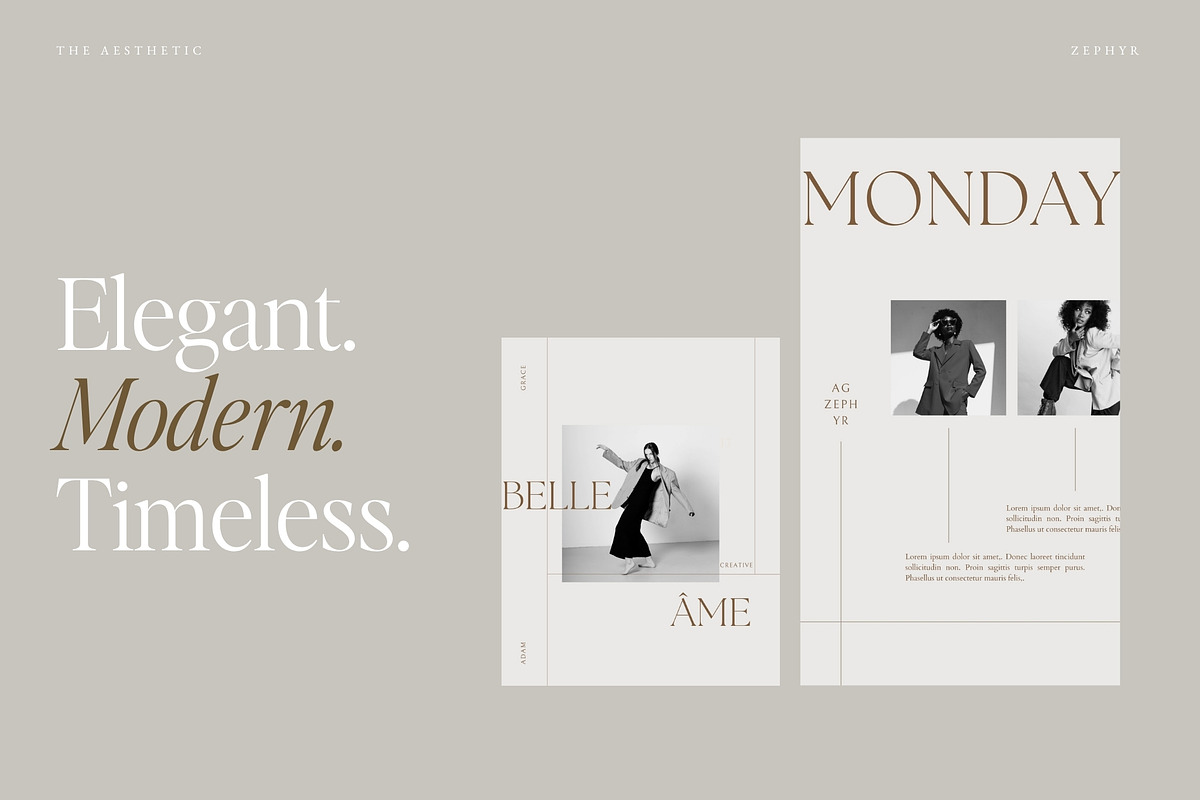 Minimalist Instagram Templates Canva, a Social Media Template by Adam and Grace (Photo 9 of 22)
