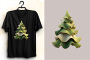 Whimsical Christmas Tree  Clipart Bu, an Illustration by SVGArt (Thumbnail 6 of 8)