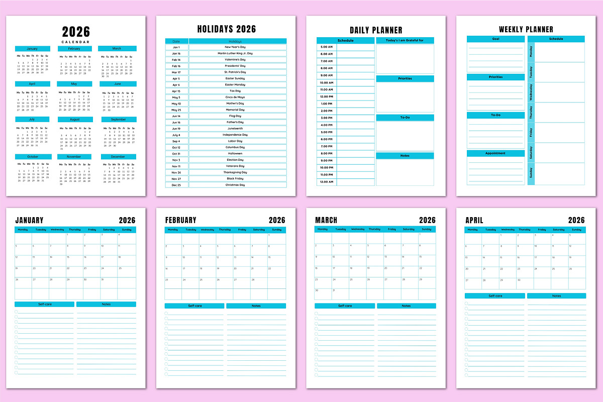 2026–2027 ADHD Cleaning Workbook, a Stationery Template by Shumaya (Photo 2 of 7)