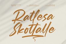 Ratlesa Skottalle Bold Handwritten