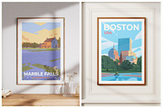Travel Posters. Part 8., an Illustration by Red Monkey (Thumbnail 13 of 14)