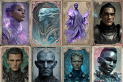 Starseed Races ID Card Clipart, a Card Template by LA Design (Thumbnail 3 of 10)