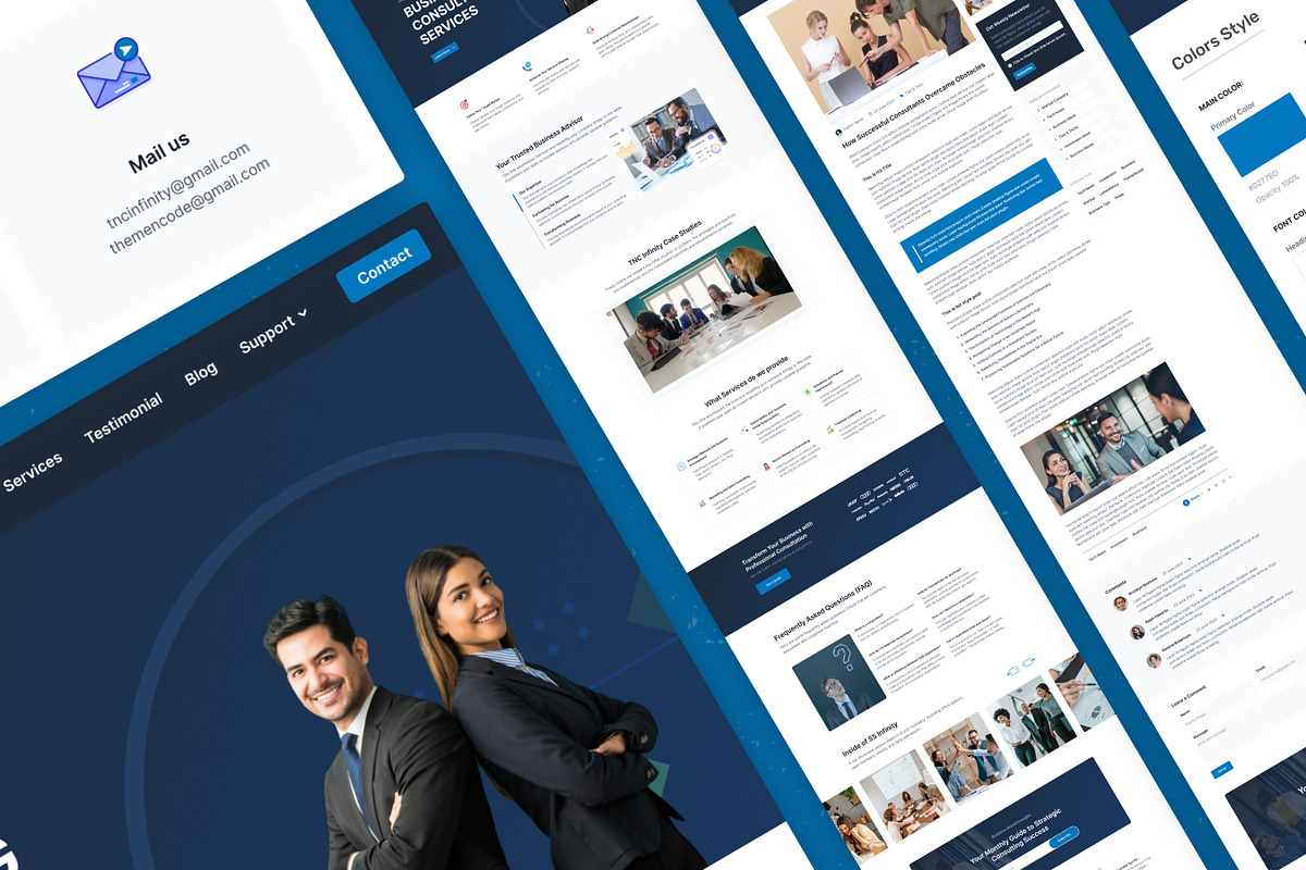 TNC Infinity, Business HTML Template, a HTML Template by TNCFlow (Photo 5 of 5)