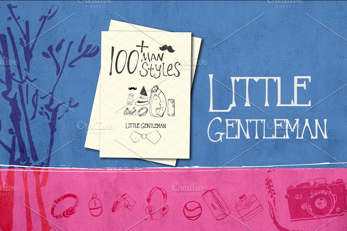 100 Mans clothing collection, an Illustration by mollyli.ai (Photo 1 of 4)