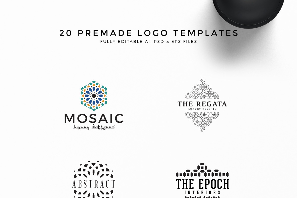 The Best Logo Creation Kit Bundle, a Branding & Logo Template by Graphicdome (Photo 16 of 145)