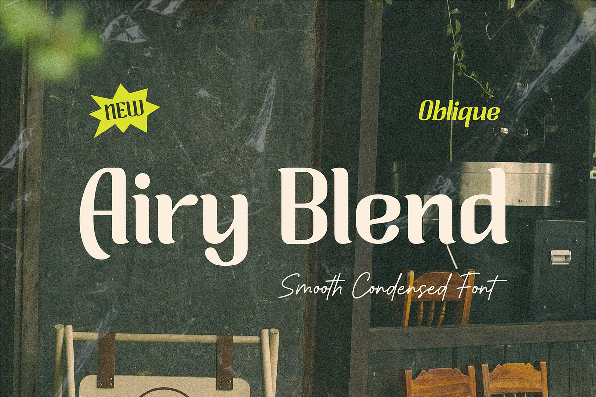 Airy Blend - Smooth Serif, a Serif Font by Salamahtype (Photo 1 of 7)