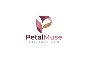 PetalMuse Beauty Logo Template, a Branding & Logo Template by SANB