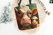 Mother and Baby Animal Art Prints, an Animal Illustration by pixaroma (Thumbnail 12 of 15)