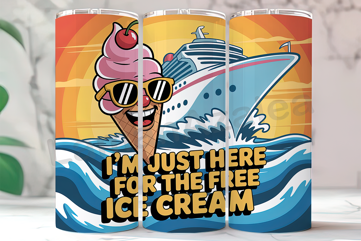 Free Ice Cream 20oz Tumbler, an Arts & Entertainment Photo by LamanAzalea (Photo 1 of 2)