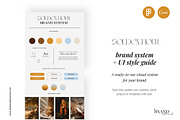 Golden Hour Brand System + UI Kit, an UI Kit Template by The Brand Alchemists (Thumbnail 1 of 12)