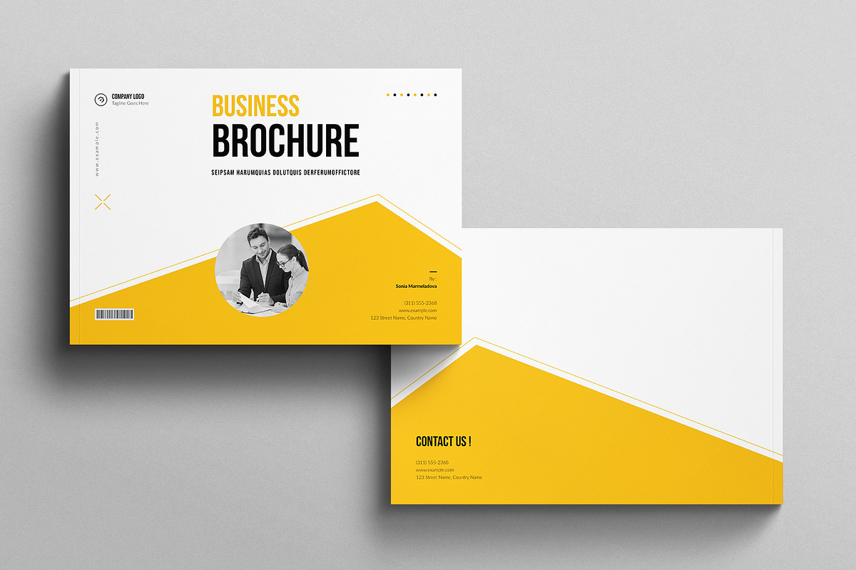Business Brochure Template, a Brochure Template by E-Type (Photo 7 of 7)