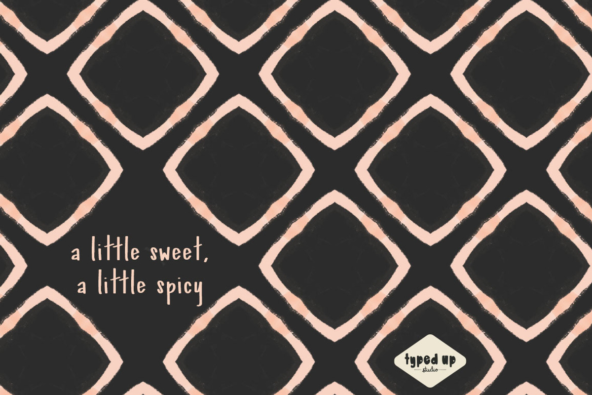Poppyseed | Handwritten Sans Font, a Sans Serif Font by Typed Up Studio (Photo 9 of 12)