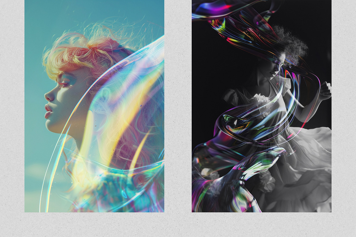 Abstract Soap Bubbles Overlays, a Brushes & More by PhotoSpirit (Photo 2 of 8)